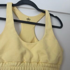 ALO Yoga Yellow Top